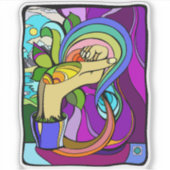 geworteld potentieel sticker (Voorkant)