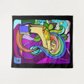 geworteld potentieel wandkleed (Voorkant (horizontaal))