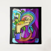 geworteld potentieel wandkleed (Voorkant)