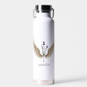 Geworteld & Vrij – Elegante Engelenvleugels & Lave Waterfles (Voorkant)