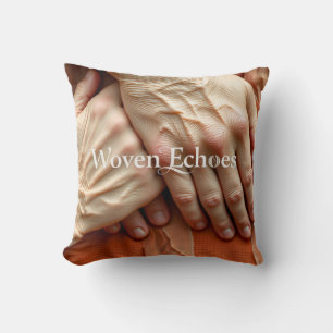 Gewoven Echo's Handen Kussen