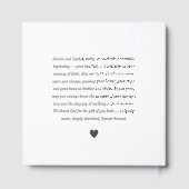 Gewrichtsdoop 2 Foto Gastenboek (Achterkant)