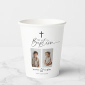 Gewrichtsdoop 2 Foto Papieren Bekers (Voorkant)