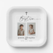 Gewrichtsdoop 2 Foto Papieren Bordje (Voorkant)