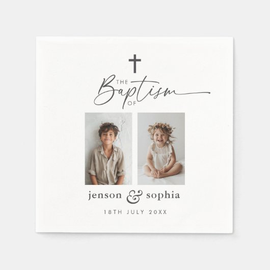 Gewrichtsdoop 2 Foto Servet (Voorkant)