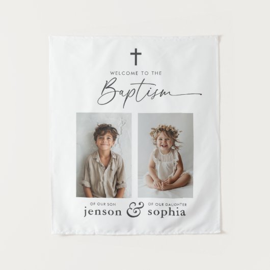 Gewrichtsdoop 2 Foto Wandkleed (Voorkant)