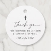 Gewrichtsdoop Bedankjes Labels (Voorkant)