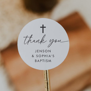 Gewrichtsdoop Ronde Sticker