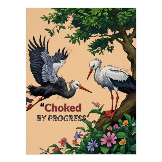 Gewurgd door Vooruitgang Perfect Poster (Voorkant)
