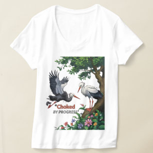 Gewurgd door Vooruitgang T-shirt