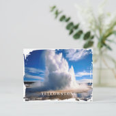 Geyser-Briefkaart Briefkaart (Staand voorkant)