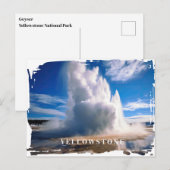 Geyser-Briefkaart Briefkaart (Voorkant / Achterkant)