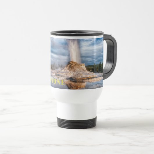 Geyser Goellowstone Travel Mug Reisbeker (Voorkant rechts)