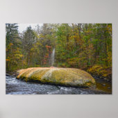 Geyser Island Spouter, Saratoga Springs, New York Poster (Voorkant)