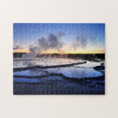 Geyser Roke op Sunset Legpuzzel (Horizontaal)