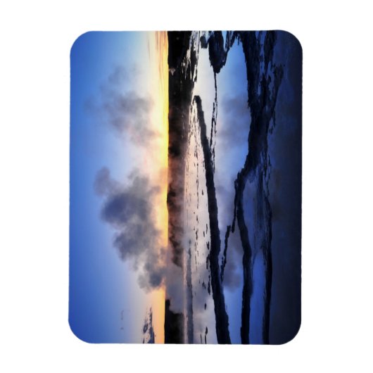 Geyser Roke op Sunset Magneet (Verticaal)