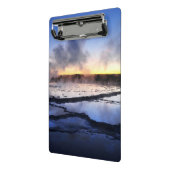 Geyser Roke op Sunset Mini Klembord (Angled2)