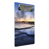 Geyser Roke op Sunset Mini Klembord (Schuin)