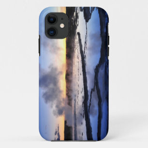 Geyserrook bij zonsondergang Case-Mate iPhone case