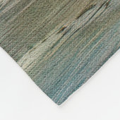 Geysers in de Kamchatka vallei. Olieschilderij op  Fleece Deken (Hoek)