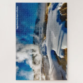 Geysers Yellowstone. Legpuzzel (Verticaal)