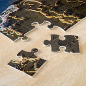 Geysers Yellowstone. Legpuzzel (Zijkant)