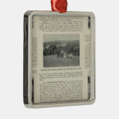 Geyserville, Californië Metalen Ornament (Rechts)