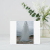 Geysir Briefkaart (Staand voorkant)