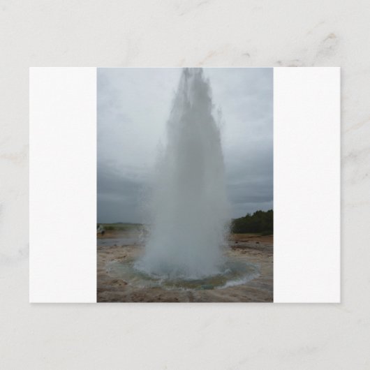 Geysir Briefkaart (Voorkant)