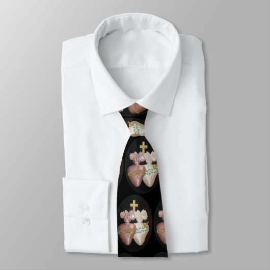 GEZACHTE EN IMMACULEERDE HARTEN STROPDAS (Gebonden)