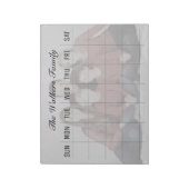 gezagsfotoplanner/ organisator bewerkbaar notitieblok (Linkerzijde)