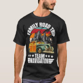 Gezagvoerderteam navigator zomervakantie Tr T-shirt (Voorkant)