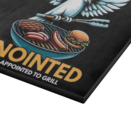 Gezalfd en benoemd tot Grill Cutting Board Snijplank (Hoek)