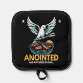 Gezalfd en benoemd tot grill pannenlap (Voorkant)