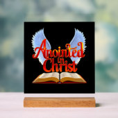 Gezalfd in Christus Acryl Bord (Neutraal)