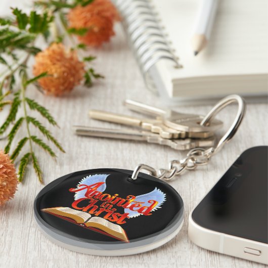 GEZALFD IN CHRISTUS SLEUTELHANGER (Voorkant Rechts)