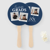 Gezamenlijk Afstuderen | 2 Foto Handwaaier (Voorkant en achterkant)