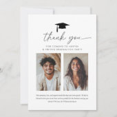 Gezamenlijk Afstuderen 2 Foto Hartelijk dank Bedankkaart (Voorkant)