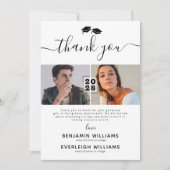 Gezamenlijk Afstuderen 2 Foto Hartelijk dank Bedankkaart (Voorkant)