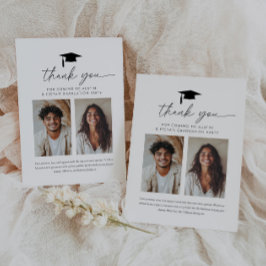 Gezamenlijk Afstuderen 2 Foto Hartelijk dank Bedankkaart