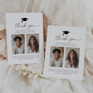 Gezamenlijk Afstuderen 2 Foto Hartelijk dank Bedankkaart