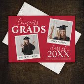 Gezamenlijk Afstuderen | 2 Fotouitnodiging Kaart