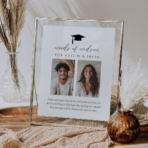 Gezamenlijk Afstuderen Woorden van Wijsheid Poster