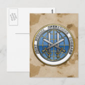 Gezamenlijk commando speciale operaties briefkaart (Voorkant / Achterkant)
