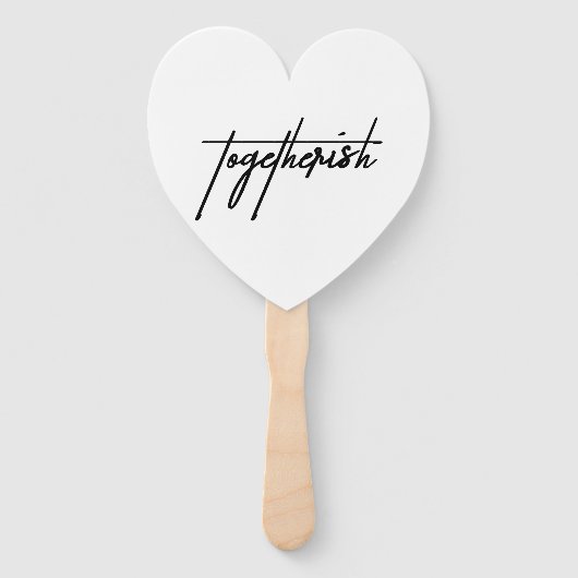 Gezamenlijk - Cool, grappig & speels accessoire Handwaaier (Voorkant)