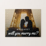 Gezamenlijk foto Uniek Fun Marriage Voorstel Legpuzzel<br><div class="desc">Paar Foto Uniek Fun Marriage Voorstel Jigzaag Puzzle</div>