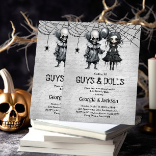 Gezamenlijk Halloween Verjaardagsfeest Kaart