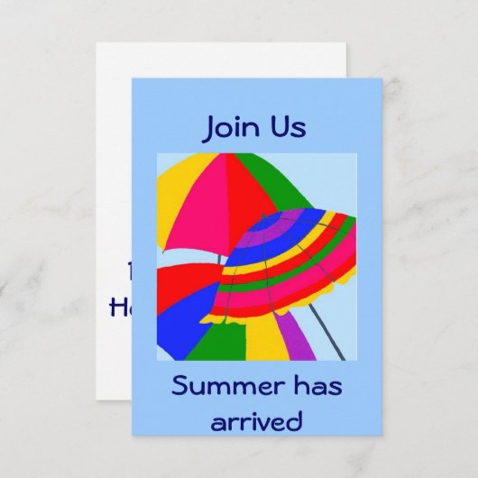 GEZAMENLIJK IN DE VERENIGDE STATEN IS INVITE GEWEE KAART (Voorkant / Achterkant)