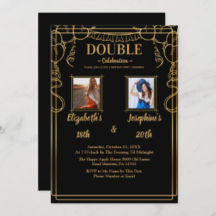 Gezamenlijk verjaardagsfeest voor volwassenen 2 Fo Kaart