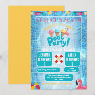 Gezamenlijk zwembadfeest voor kinderen | Zomer ver Kaart